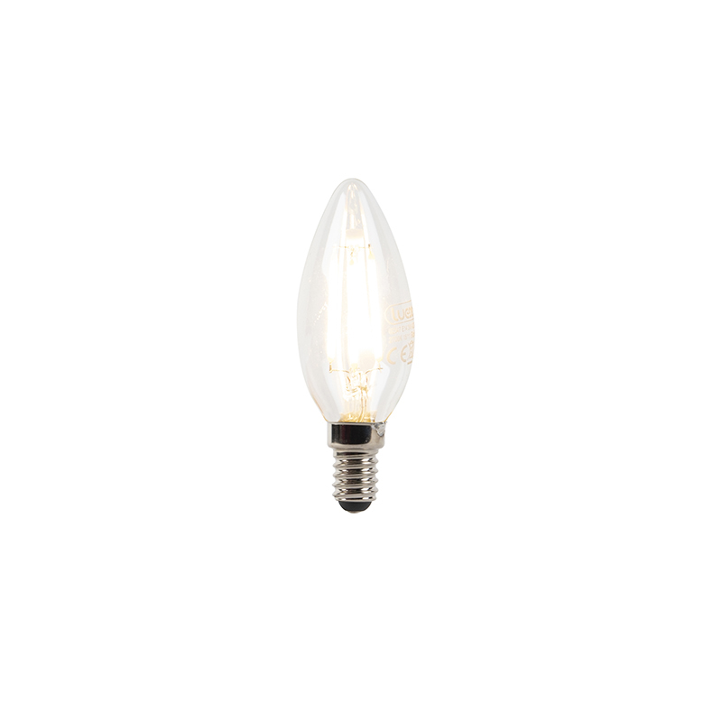 E14 dimbar LED glödlampa ljuslampa B35 3W 250 lm 2700K