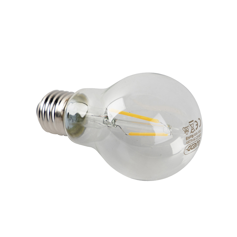 lot de 5 lampes à incandescence led e27 a60 2w 180 lm 2700k