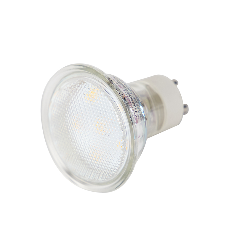 lot de 5 lampes led gu10 3w 250 lm 2200k