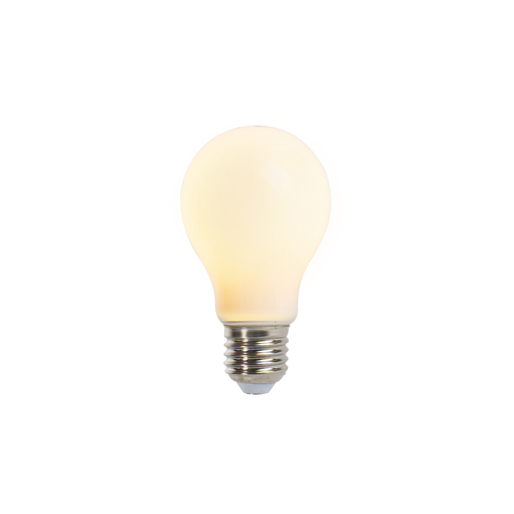 E27 dimbar LED -glödlampa A60 opalglas 5W 380 lm 2350K