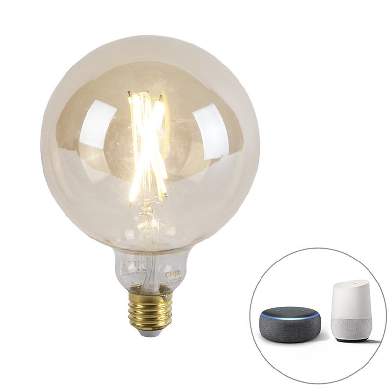 Smart E27 dæmpbar LED-lampe med ca. 806 lm 1800-3000K