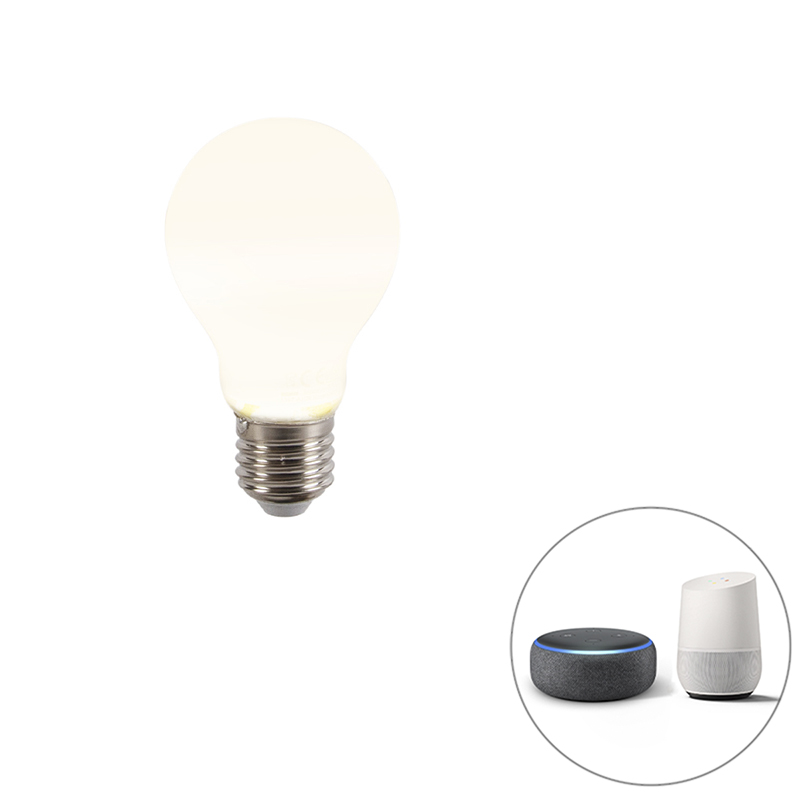 Levně Inteligentní stmívatelná LED lampa E27 s aplikací A60 806 lm 2200-4000K