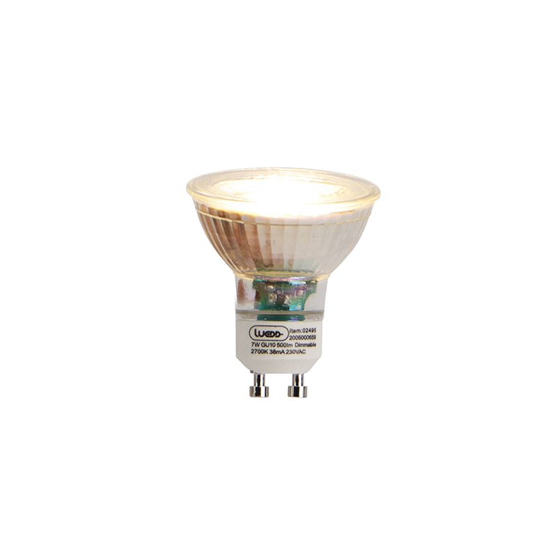 LUEDD GU10 dimbar LED-lampa 7W 2700K