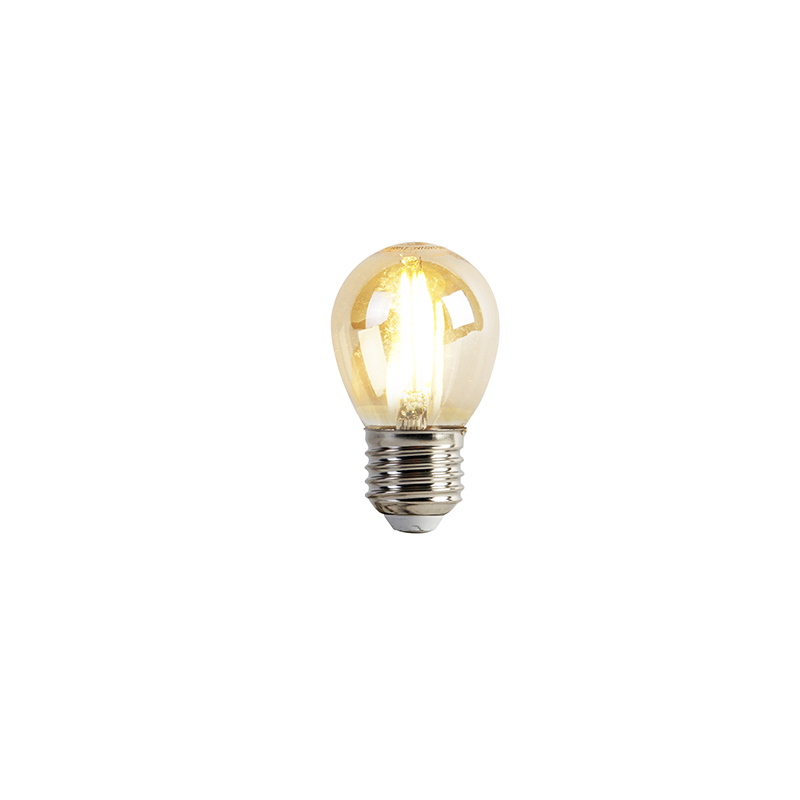 E27 dimbar LED-lampa P45 goldline 3,5W 330 lm 2100K