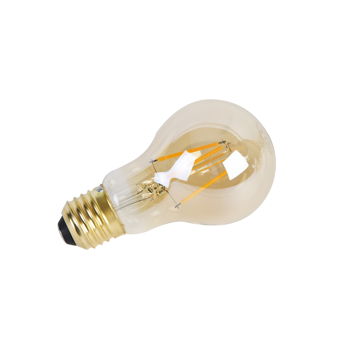 lampe led e27 dimmable en 3 étapes a60 goldline 5w 530 lm 2200k