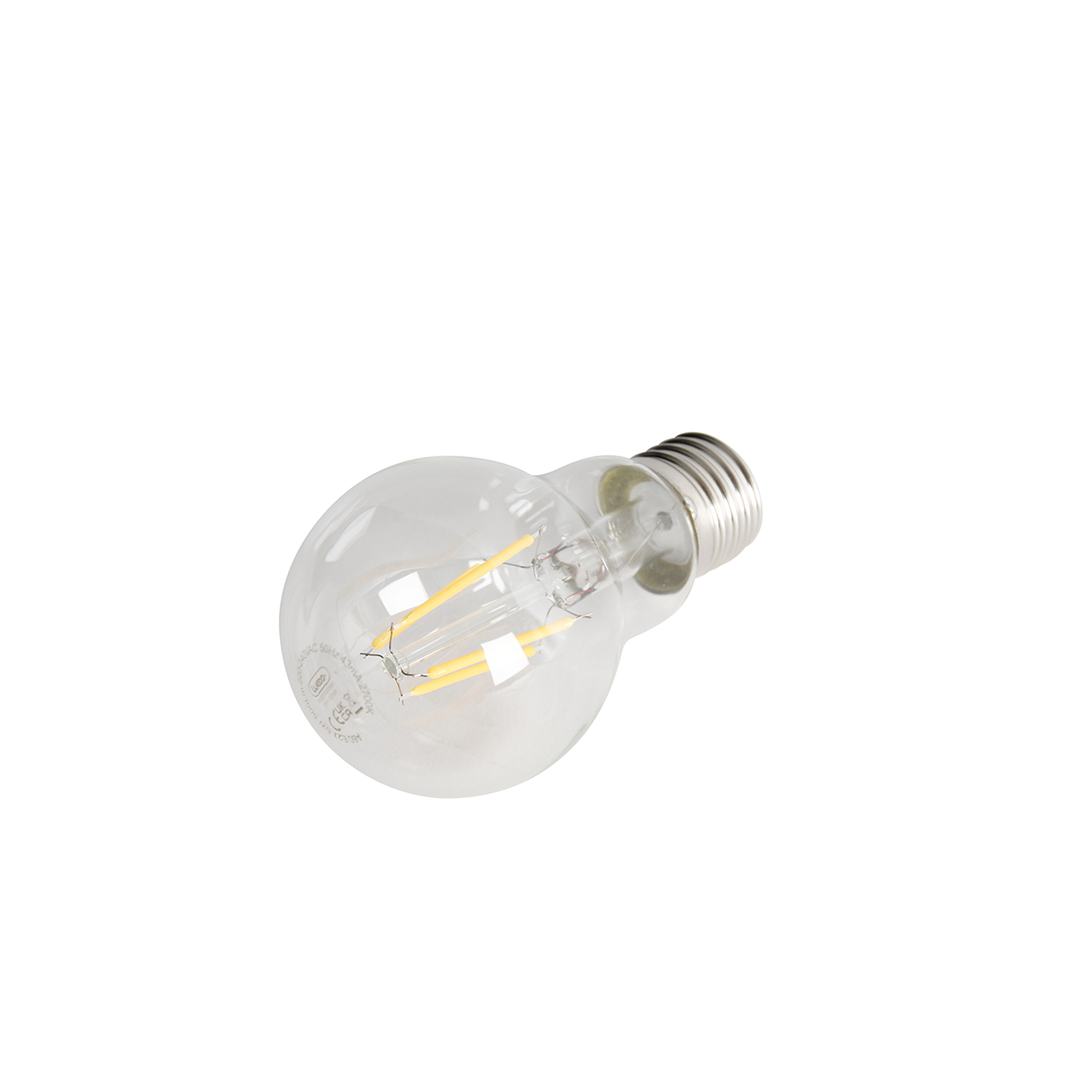 Set di 5 Lampadine LED dimmerabili a 3 livelli E27 A60 5W 500lm 2700K