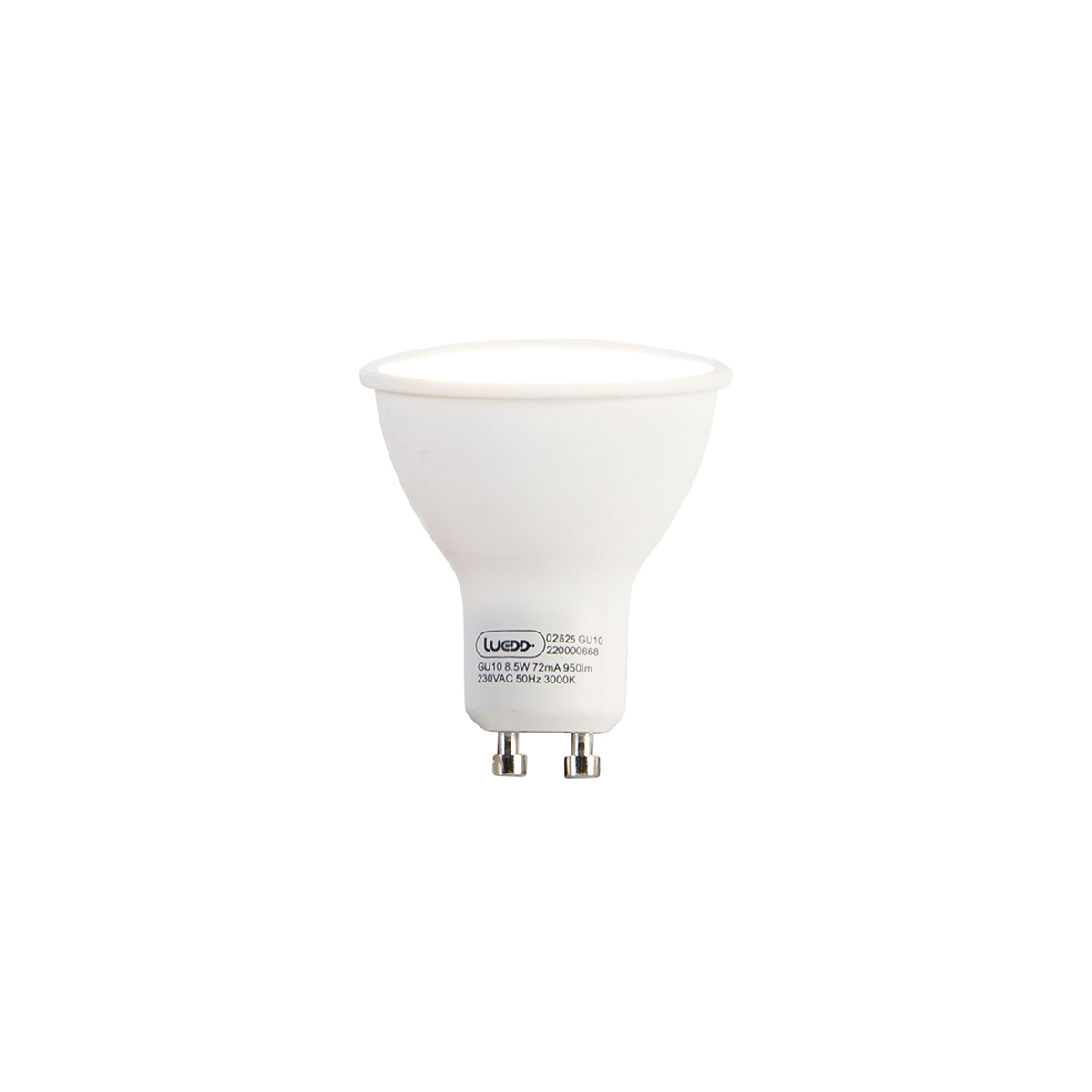 LUEDD GU10 LED lamp 8,5W 950 lm 3000K