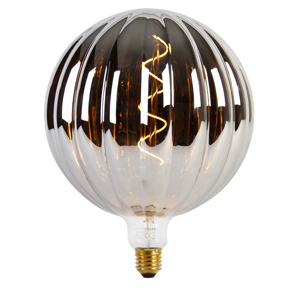 E-shop E27 stmievateľná LED lampa G200 dymová 4W 40 lm 2200K