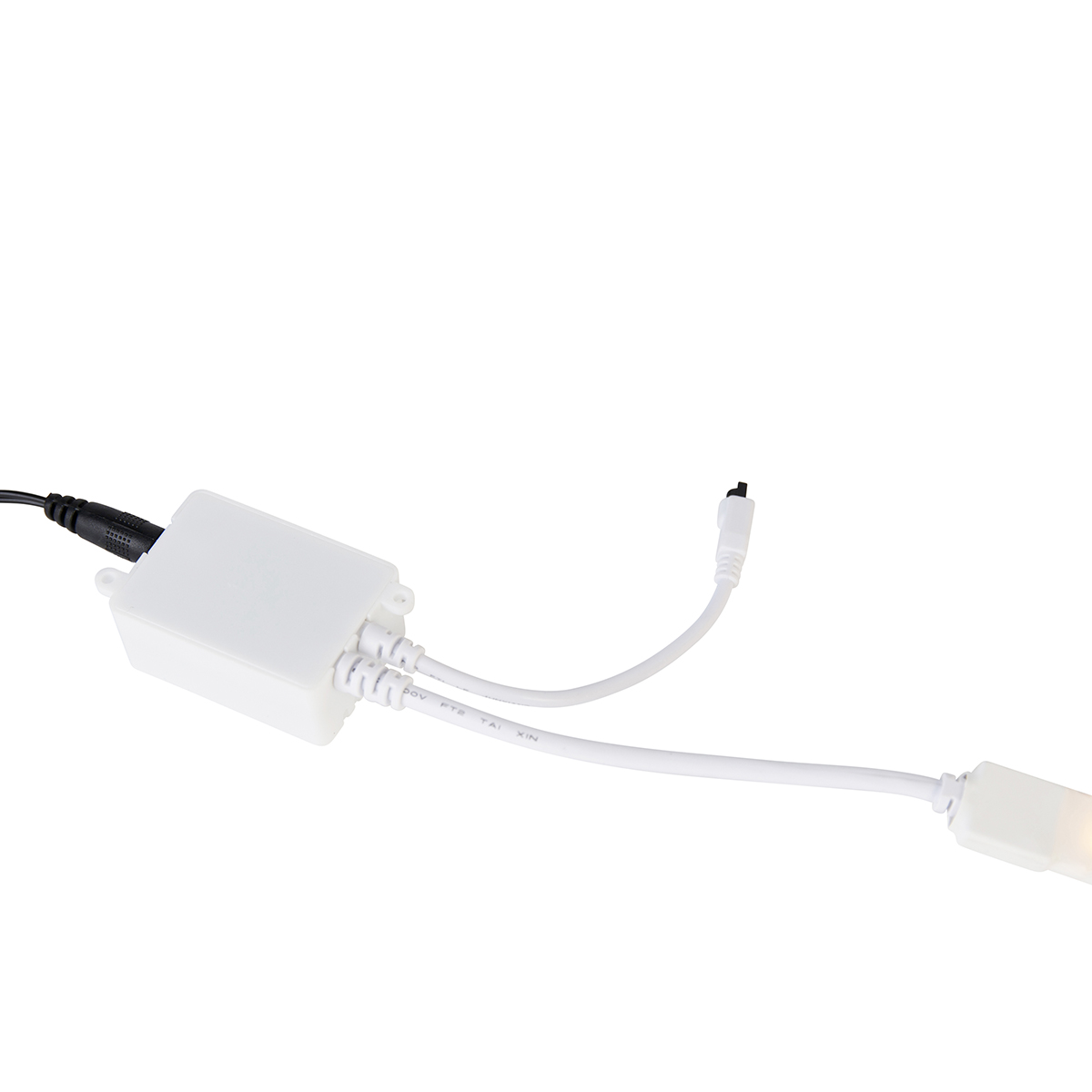 Tira LED inteligente RGBW y regulable en Kelvin 2 m con controlador incluido