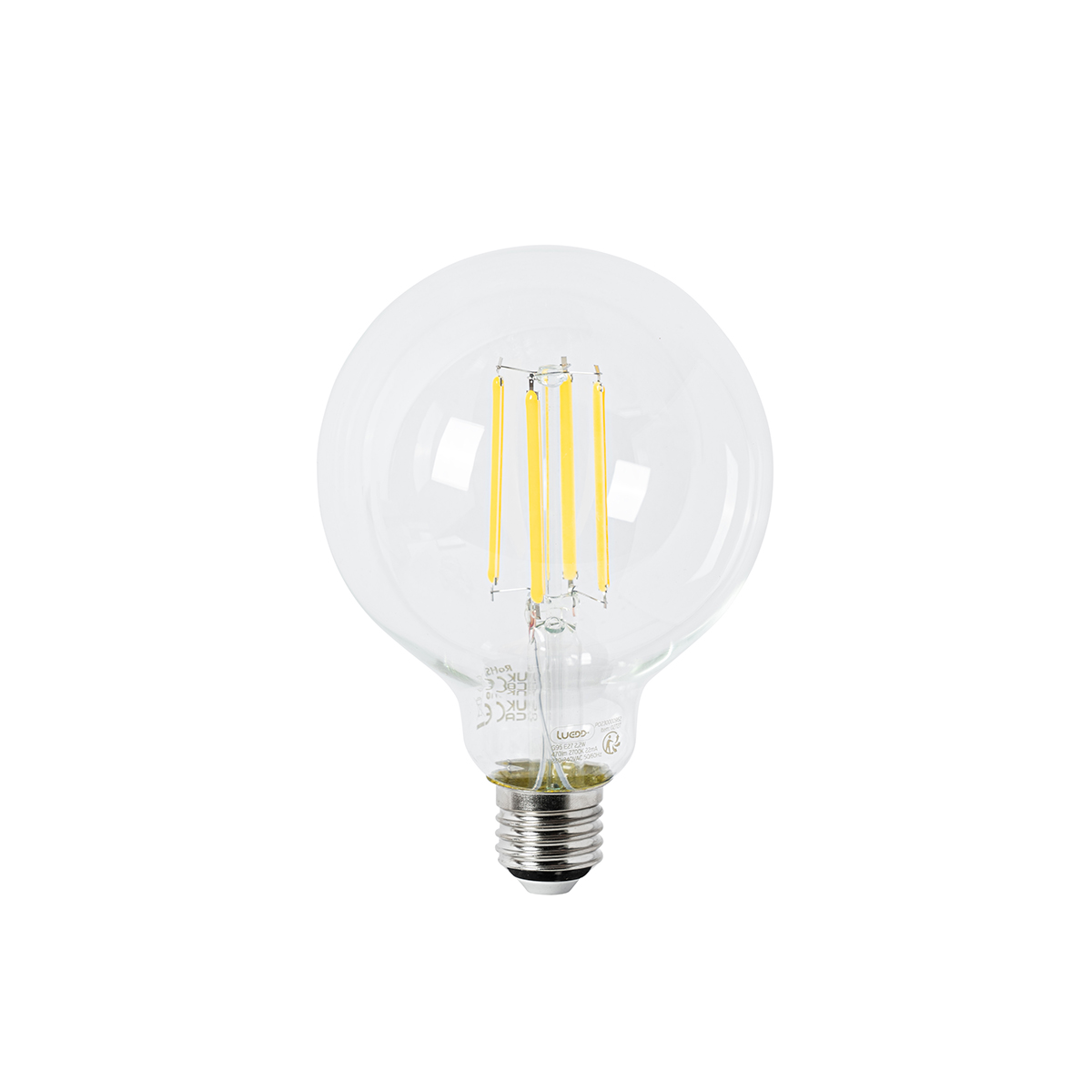 Lampe ampoule source filament LED B22 4W 2700K 350lm tube T30
