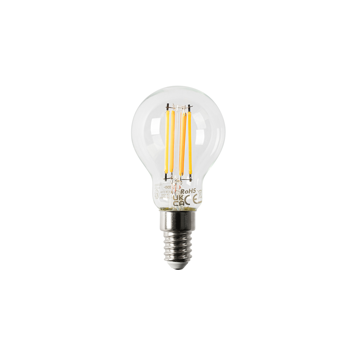 Lampadina LED E14 P45 opaca 3,5W 360 lm 2700K