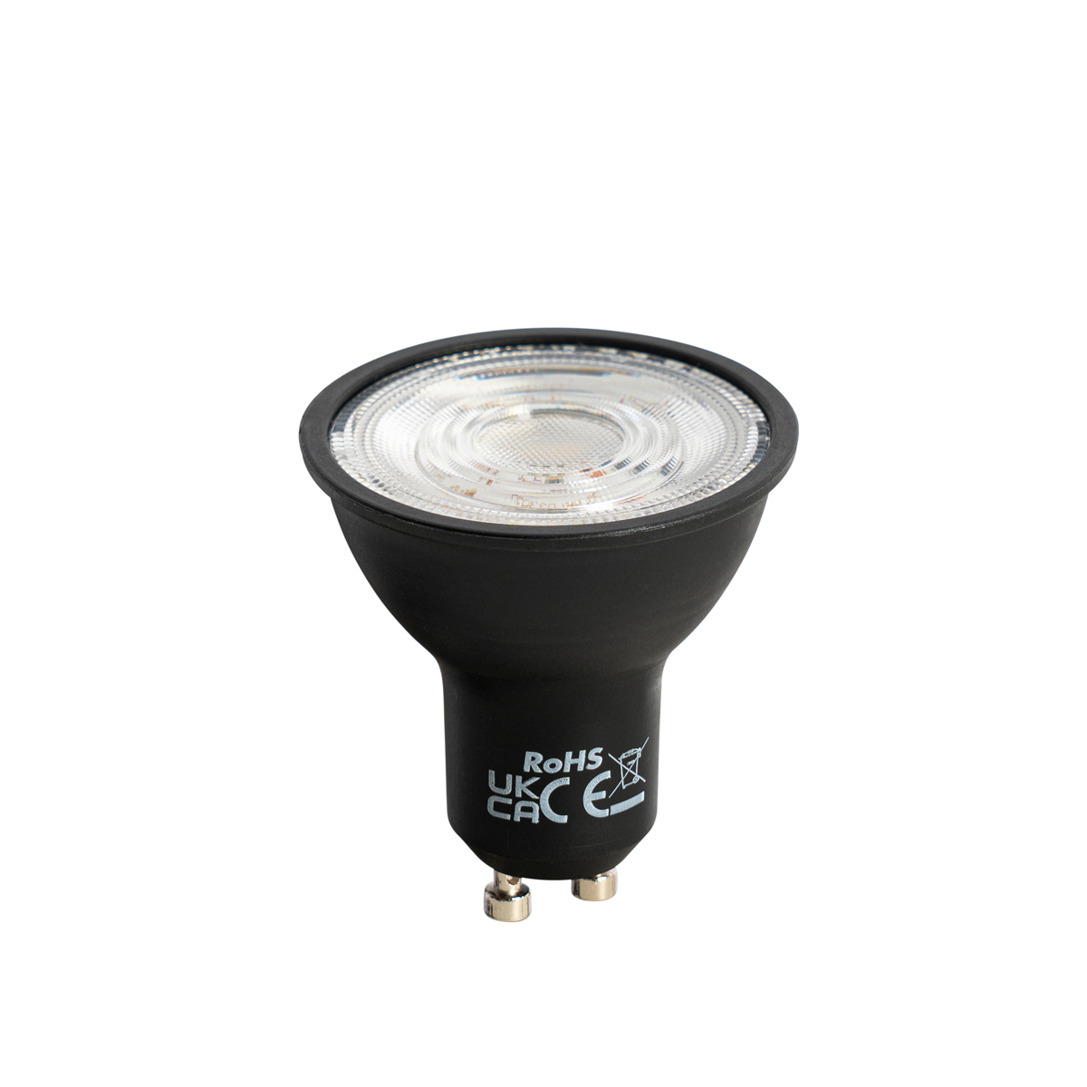 GU10 dimmbare LED-Lampe schwarz 6W 500 lm 2700K