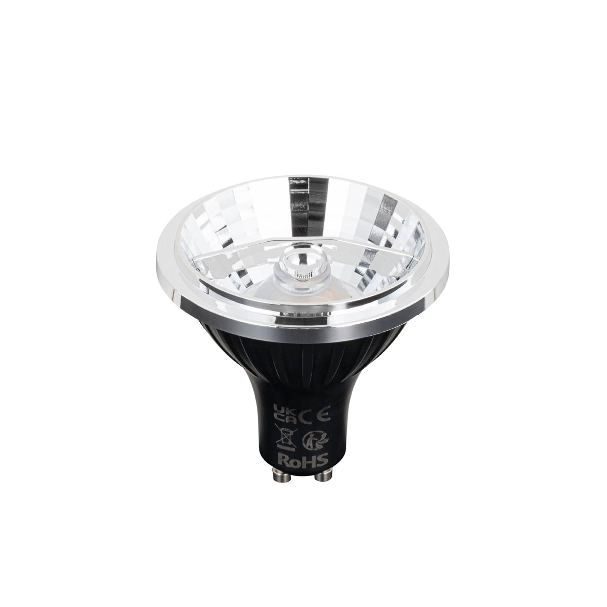 Set of 5 Smart GU10 Dimmable LED Bulbs AR70 6W 500lm 2200-6500K