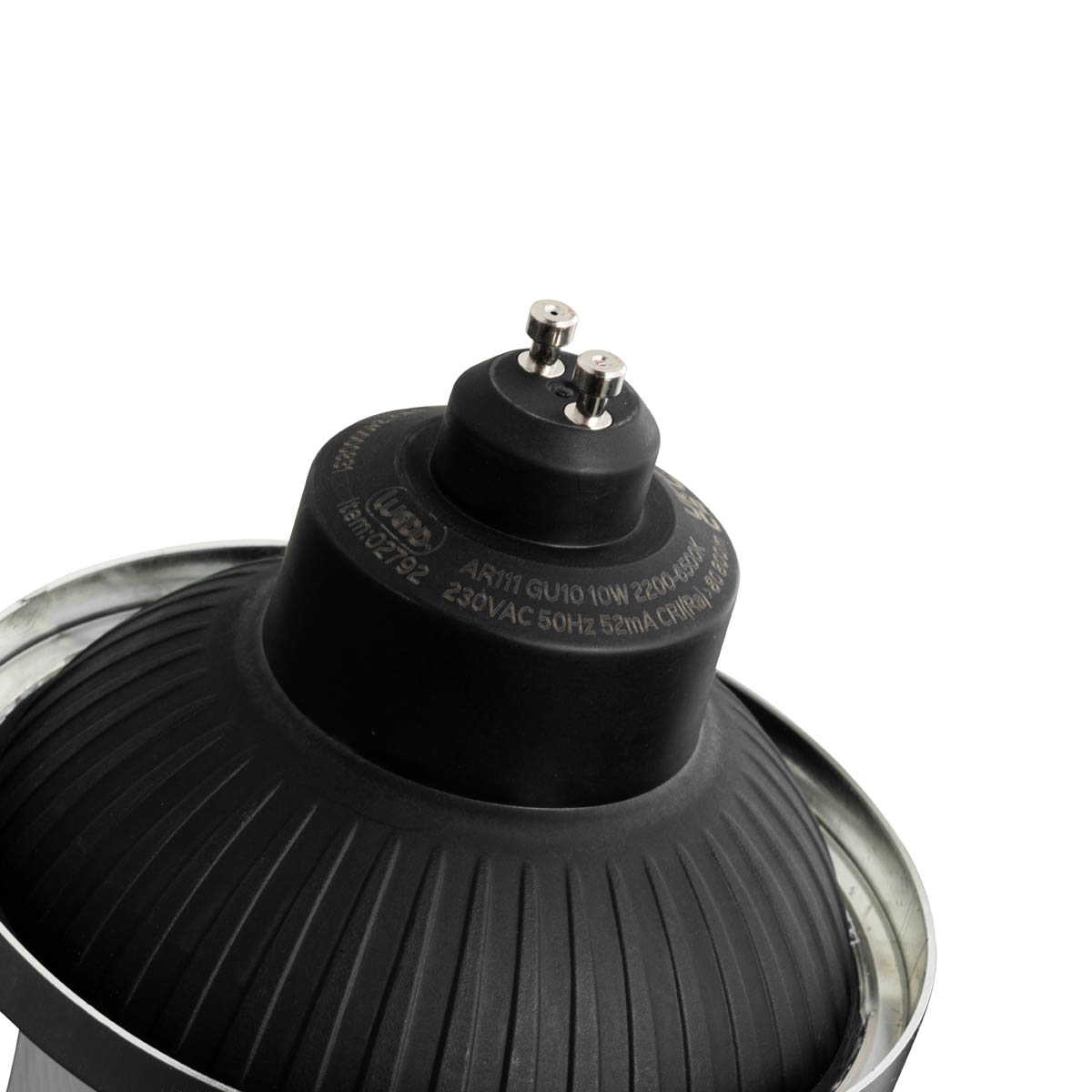 Lot de 5 ampoules LED intelligentes GU10 AR111 à intensité variable 10W 800 lm 2200 - 6500K