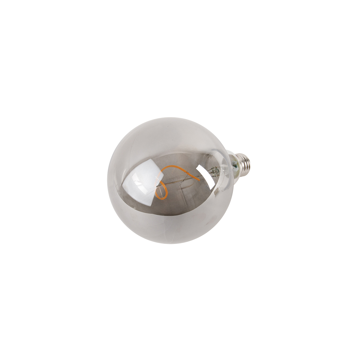 Bombilla LED E27 regulable Ahumado G125 4W 130 lm 1900K