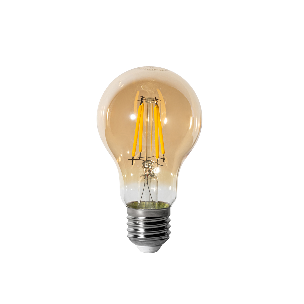 Bombilla LED E27 A60 Dorada Regulable 5W 500 lm 2700K