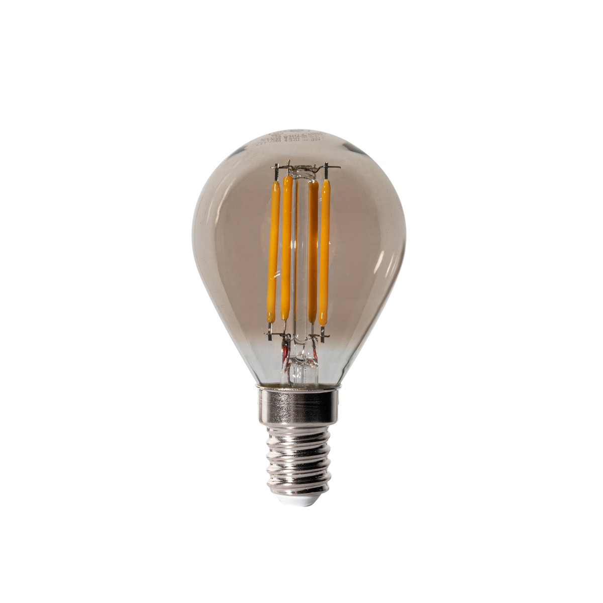 E14 Dimmbare LED-Glühbirne P45 Rauch 5W 470 lm 2200K