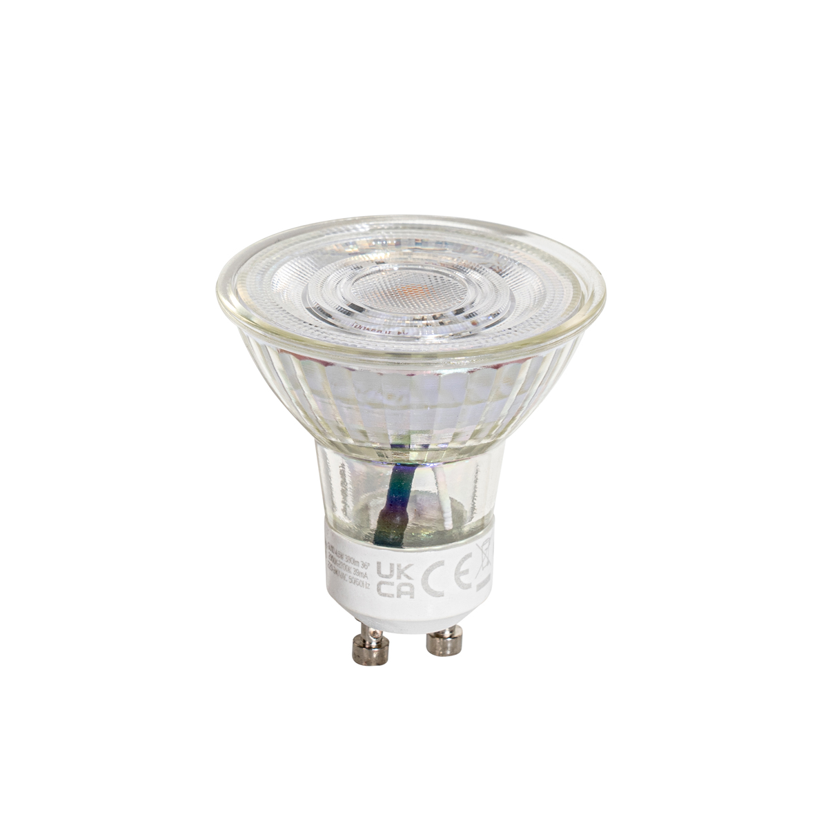 GU10 50mm 3-Stufen-Dimmbar in Kelvin LED-Lampe Klar 4,5W 380 lm 2000-2700K