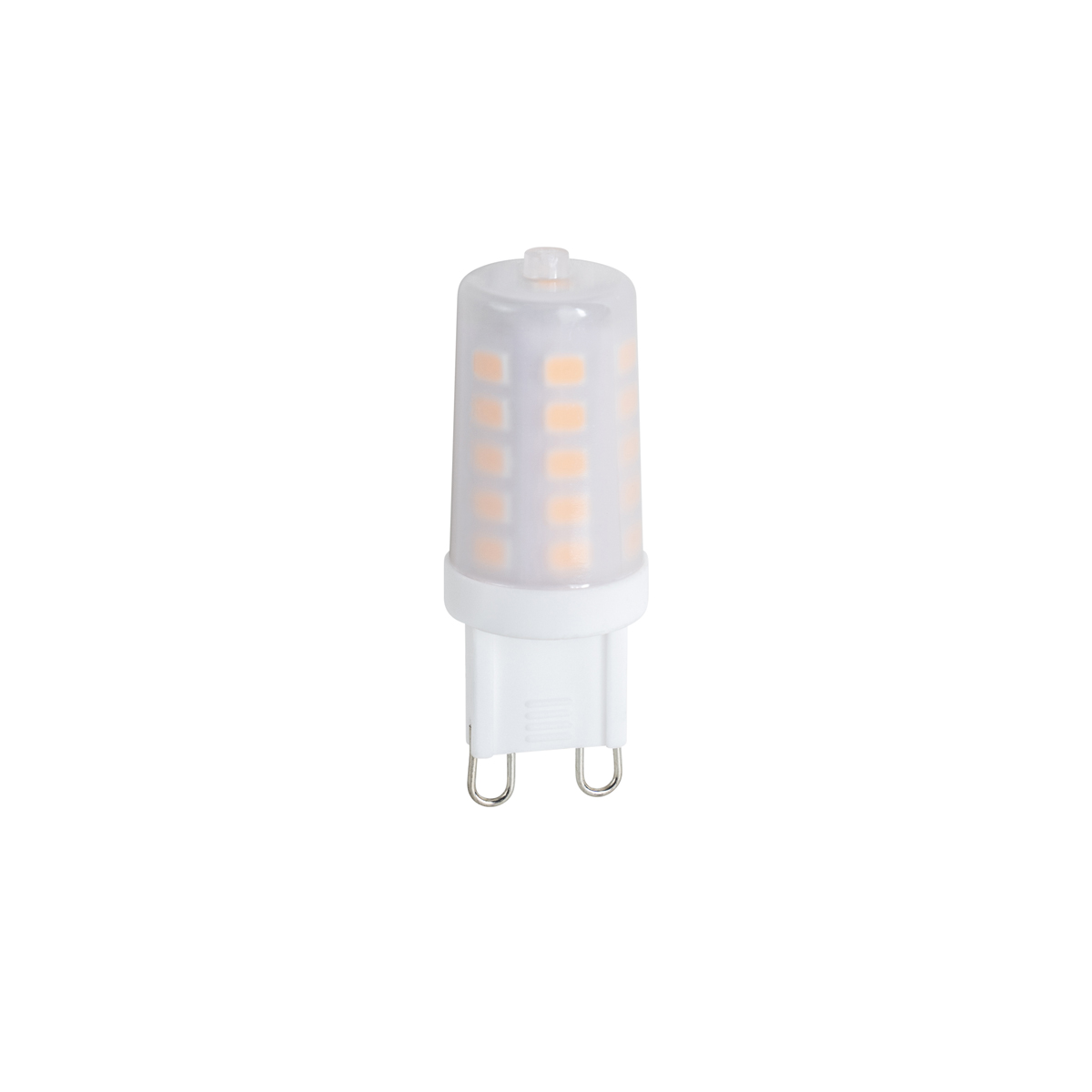 Set de 2 bombillas LED G9 regulables opal 1,2 W 100 lm 2700 K
