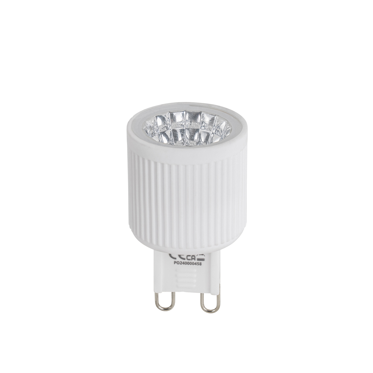 Set di 2 lampadine LED dimmerabili a 3 livelli G9 24 mm 3W 300 lm 2700K