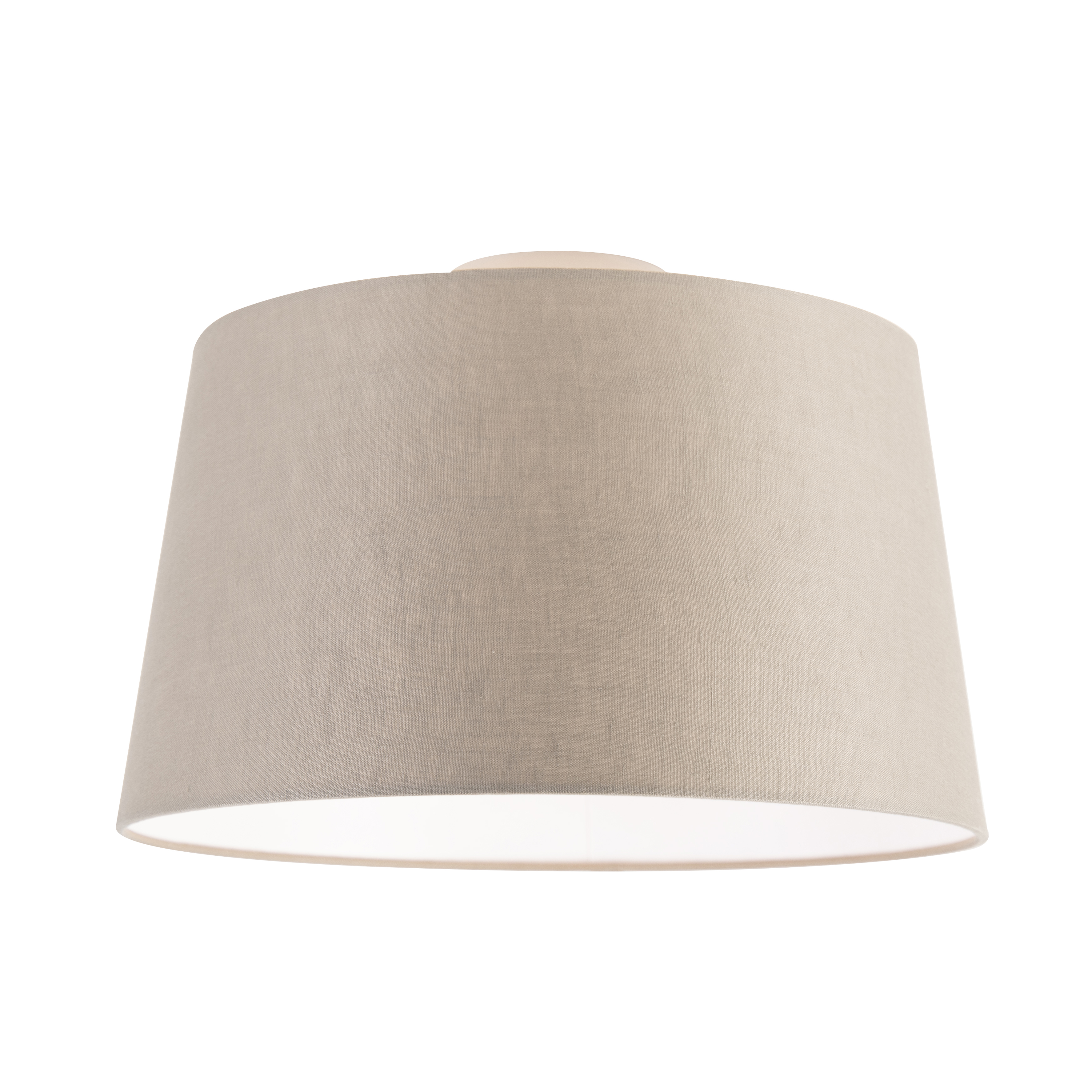 Modern ceiling lamp with taupe shade 35 cm - Combi