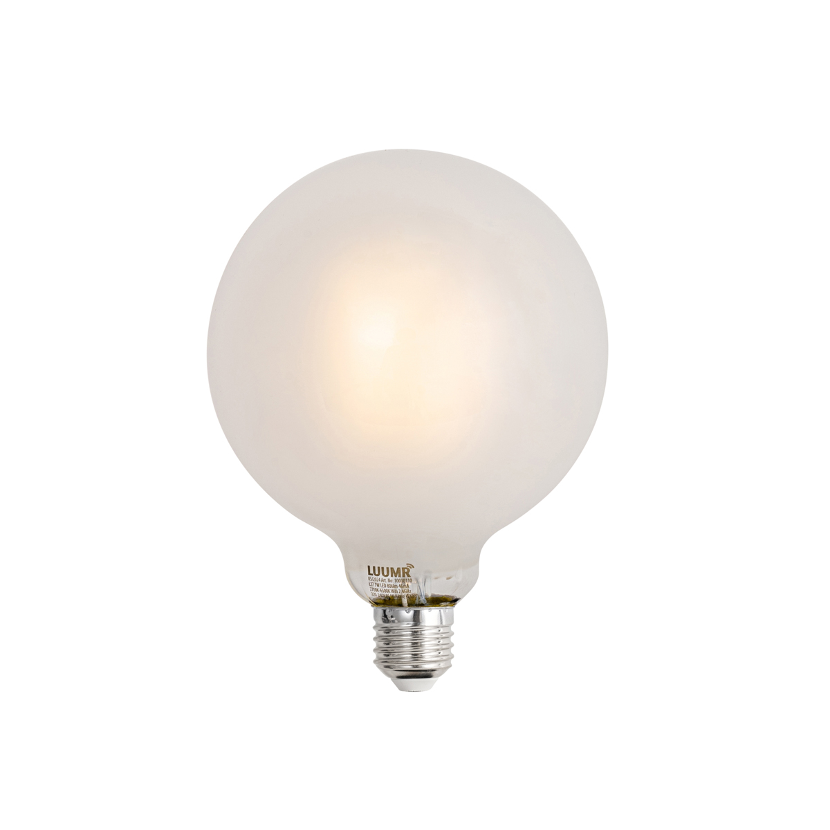 Okos E27 Dimmelhető LED Izzó G125 Matt 7W 806lm 2700-6500K