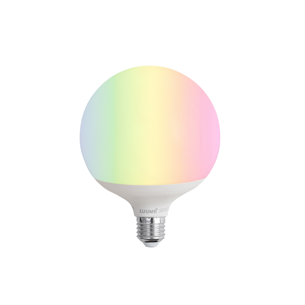 Inteligentná LED žiarovka E27 G120 matná RGBW 9W 806 lm 2700-6500K