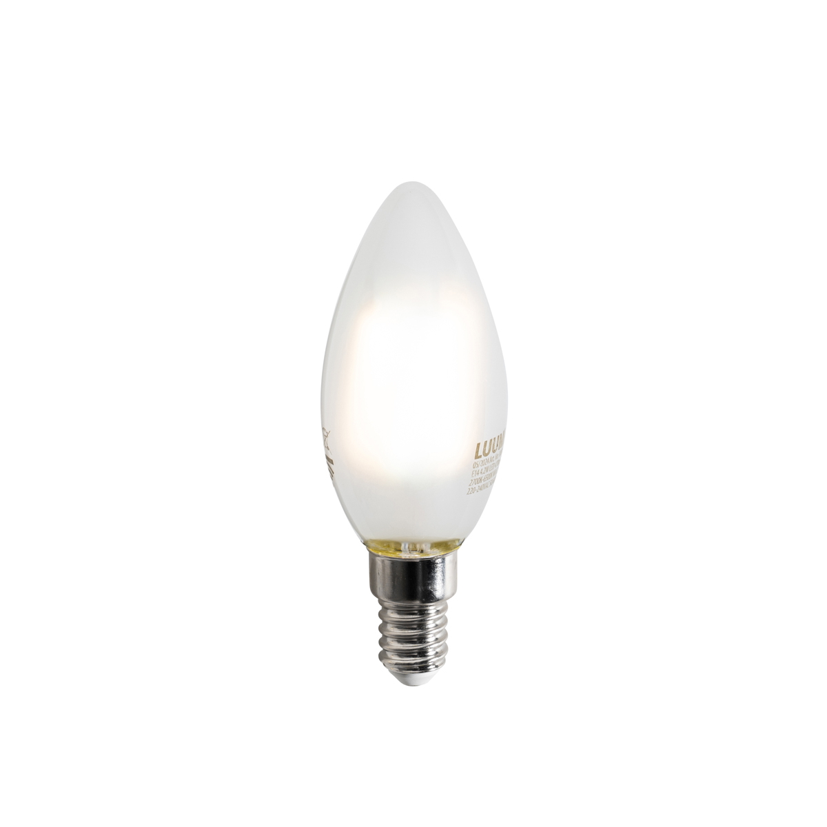 Smart E14 LED-pære C35 Frostglass 4,2W 470lm 2700-6500K