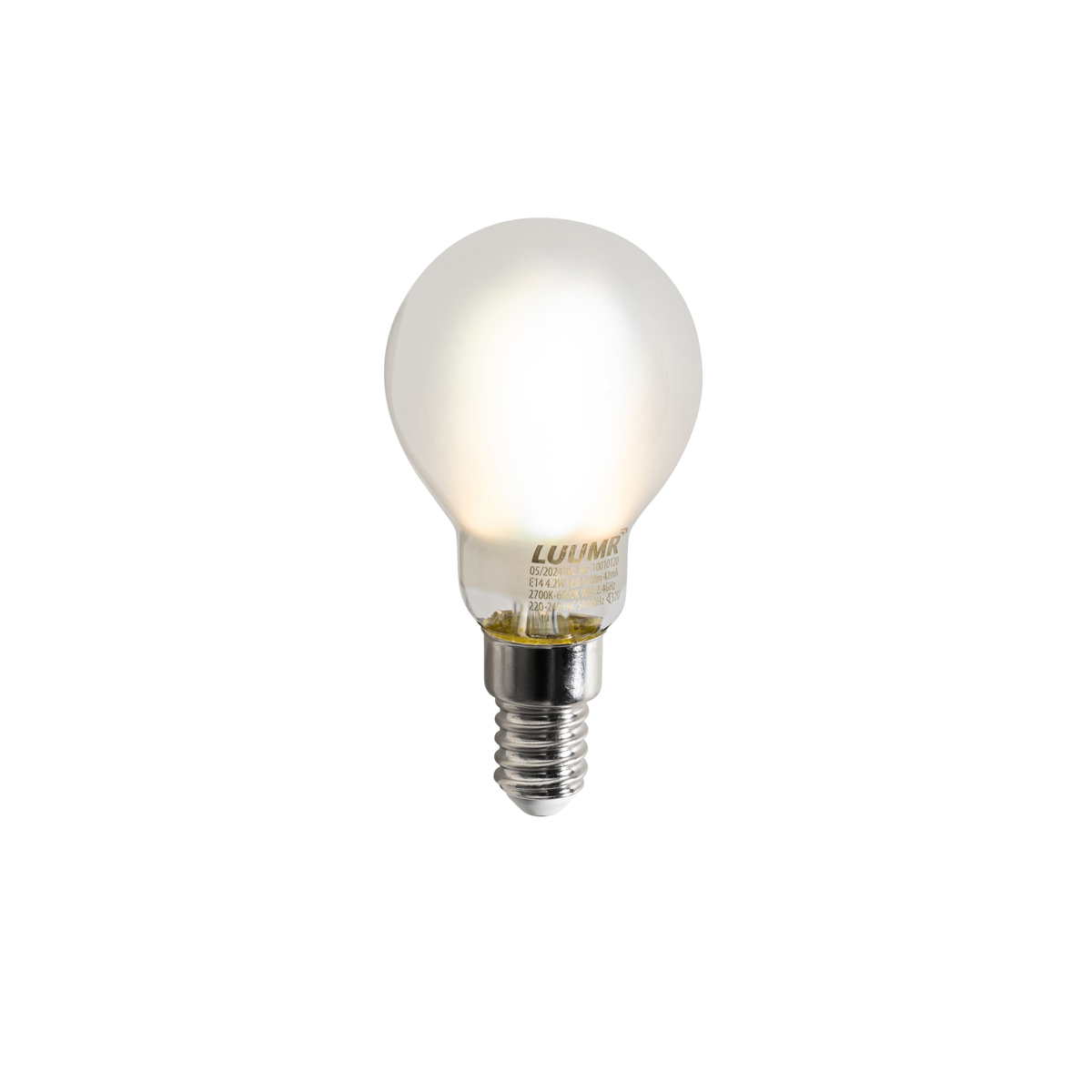 Smart E14 LED-pære P45 matt glass 4,2W 470lm 2700-6500K