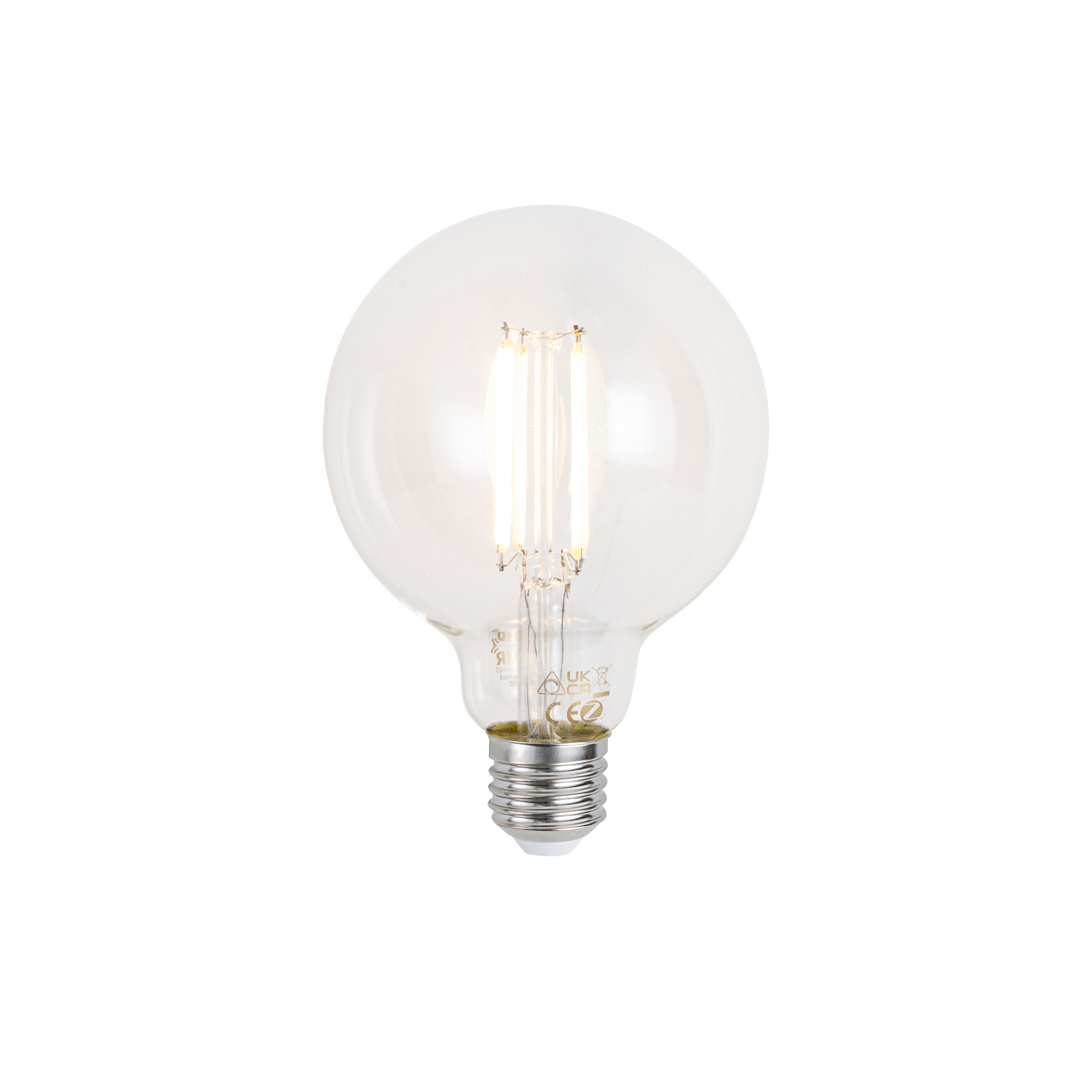 Okos E27 Dimmelhető LED Izzó G95 Átlátszó 7W 806lm 2700-6500K