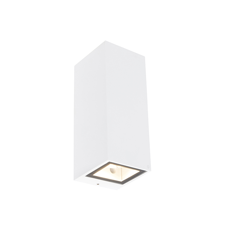 Moderné nástenné svietidlo biele GU10 AR70 IP54 - Baleno II Moderné nástenné svietidlo biele GU10 AR70 IP54 - Baleno II