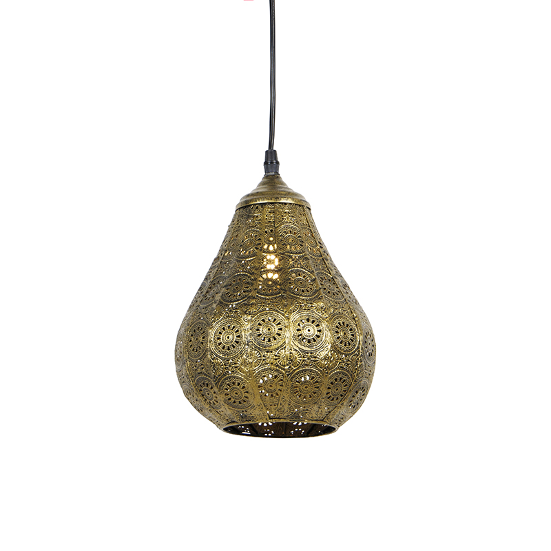 Oosterse hanglamp goud - Billa Dia