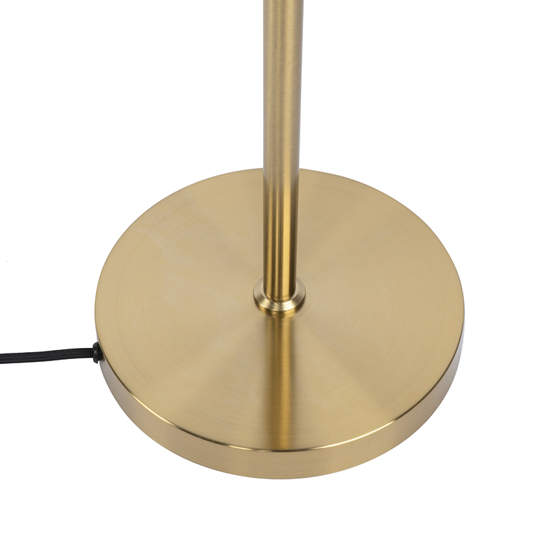 lampadaire design or 3 lumières orientable - mesh