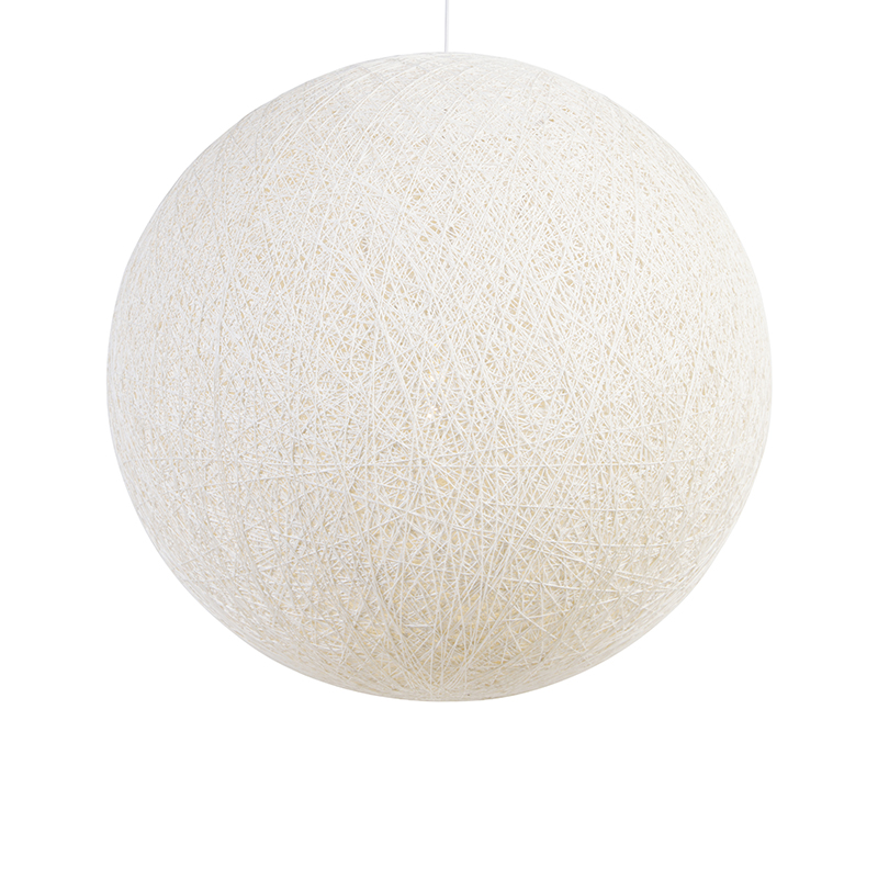 Scandinavische hanglamp wit 80 cm - Corda Scandinavische hanglamp wit 80 cm - Corda