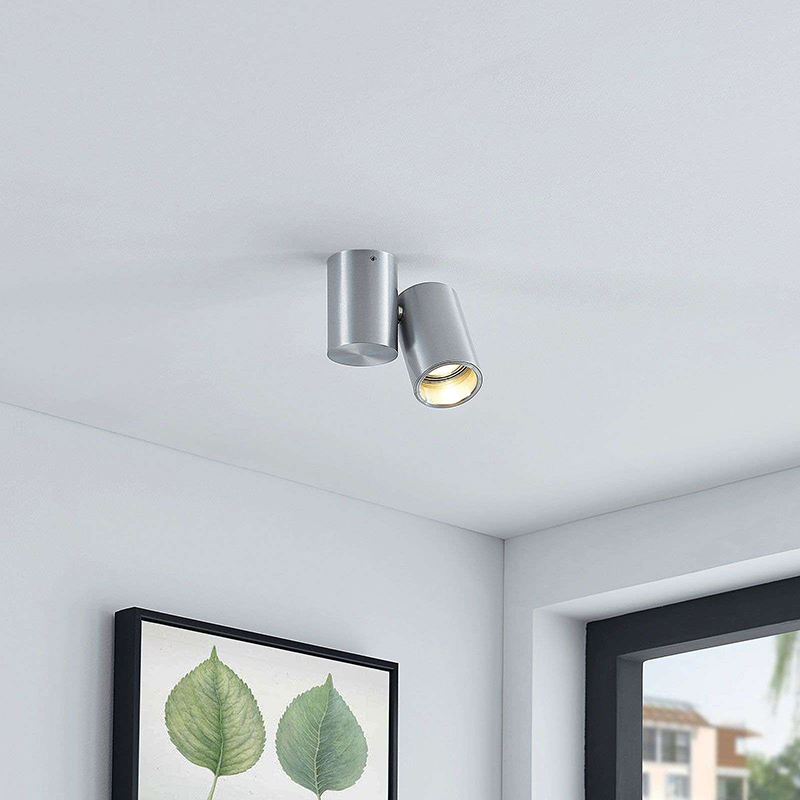 Design plafondlamp zilver - Gesina