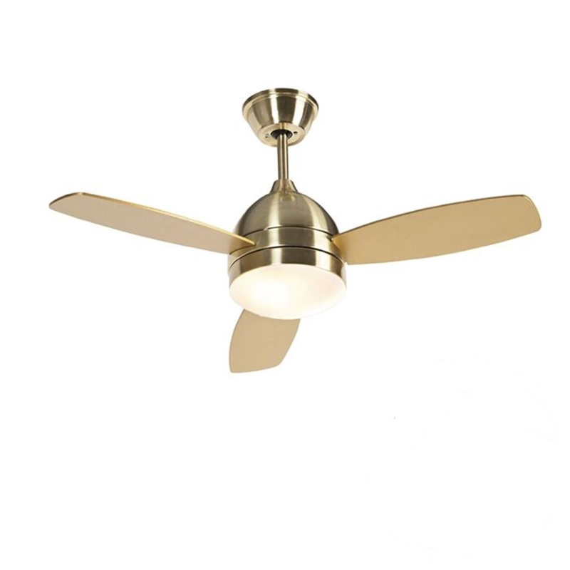 Mosadzný stropný ventilátor s diaľkovým ovládaním - Rotar