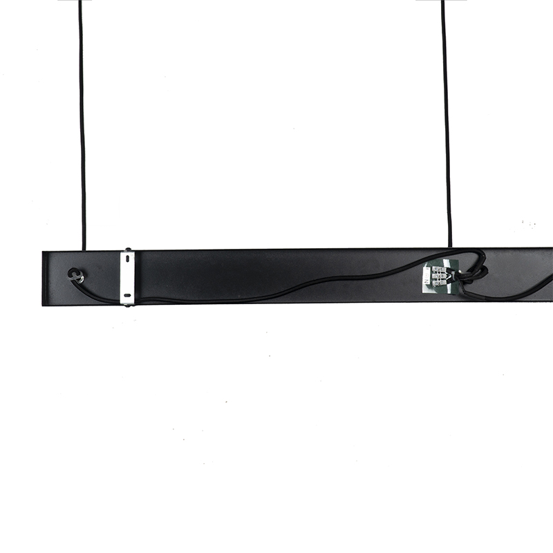 Lámpara colgante industrial negra con dorado 3 luces - Magnax