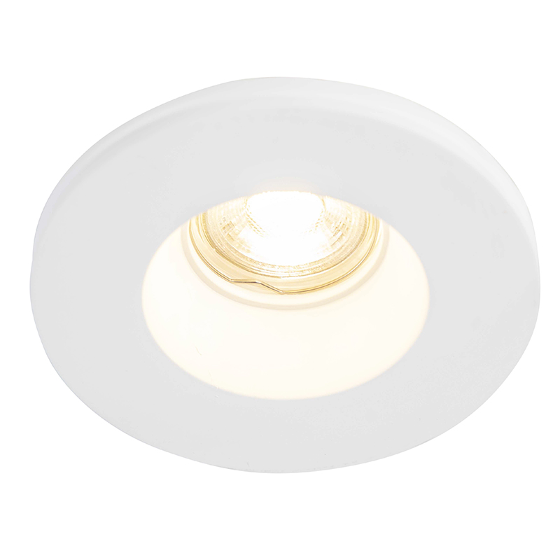 spot encastrable blanc 13 cm rond - gypsy stucco