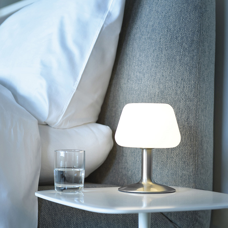 Tafellamp staal met 3-staps touchdimmer incl. LED - Tilly Tafellamp staal met 3-staps touchdimmer incl. LED - Tilly