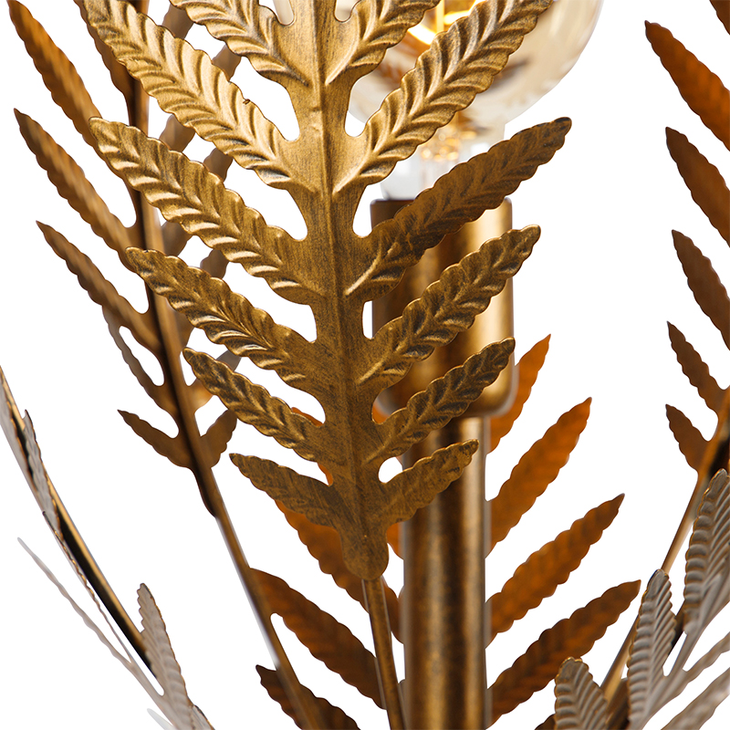 lampadaire vintage or - botanica