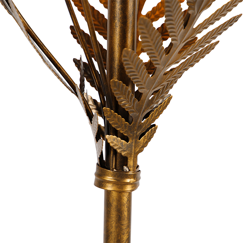 lampadaire vintage or - botanica