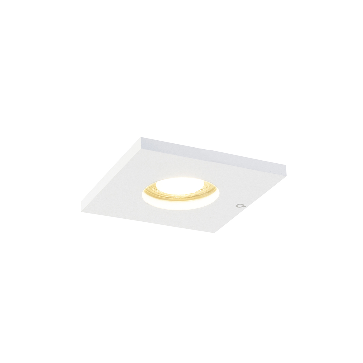 Foco empotrado moderno blanco para baño - Doku