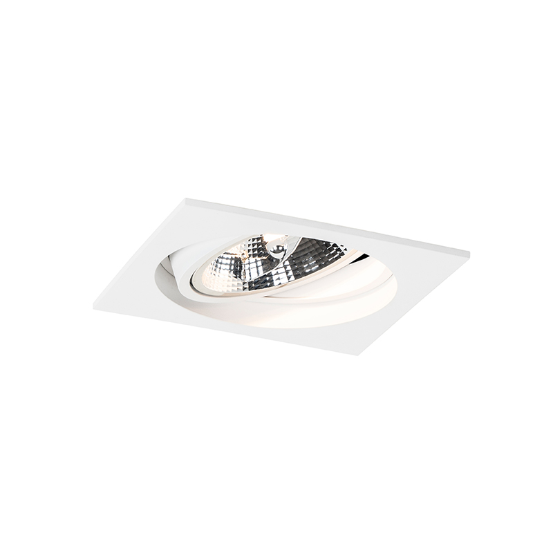 spot encastrable moderne blanc réglable - chuck 111