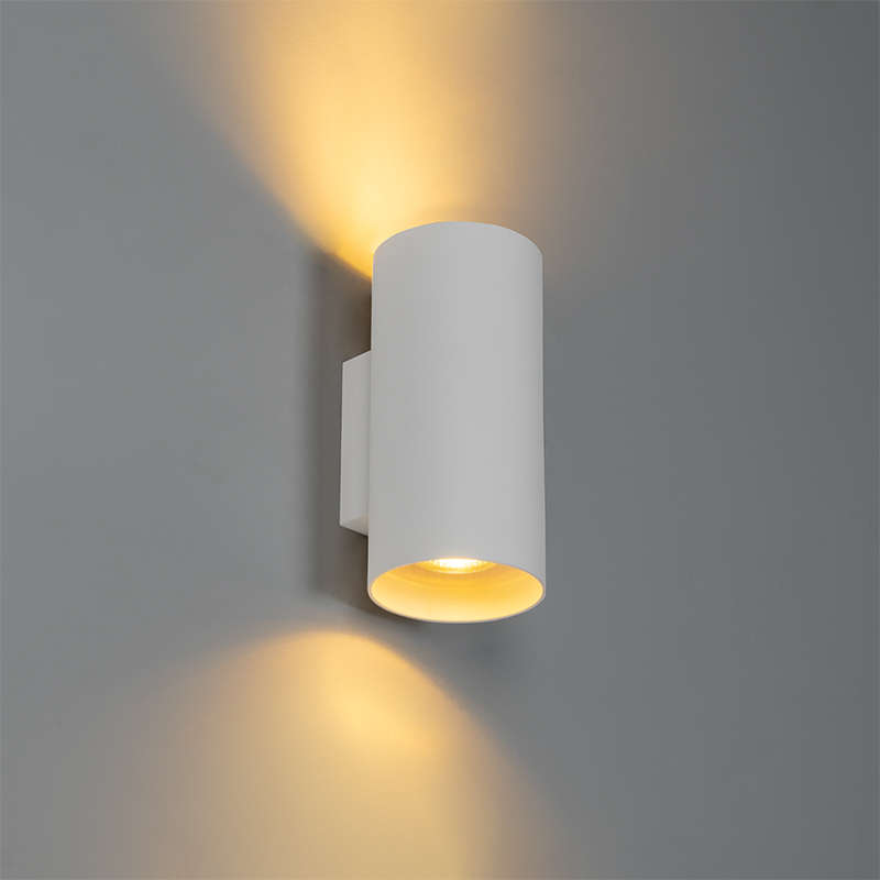 Design wandlamp wit rond - Sab Design wandlamp wit rond - Sab