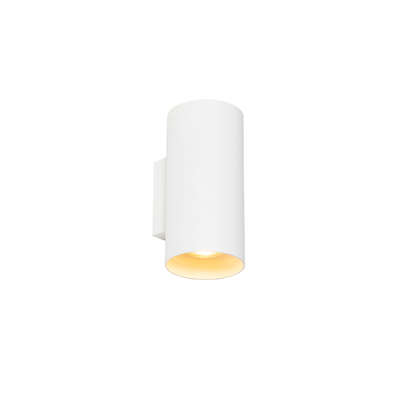 Design wandlamp wit rond - Sab