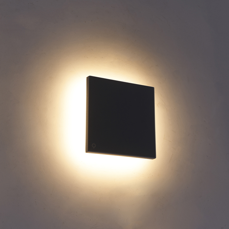Design wandlamp grijs aluminium 15 cm incl. LED 10W - Skyf Design wandlamp grijs aluminium 15 cm incl. LED 10W - Skyf