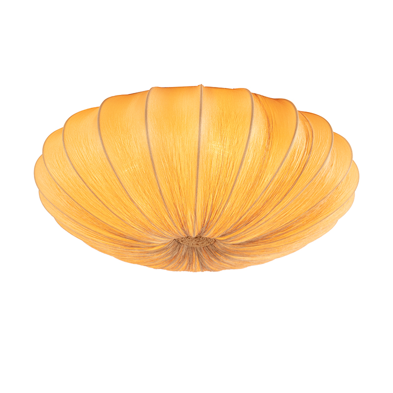 Design plafondlamp beige zijden 60 cm - Plu Design plafondlamp beige zijden 60 cm - Plu