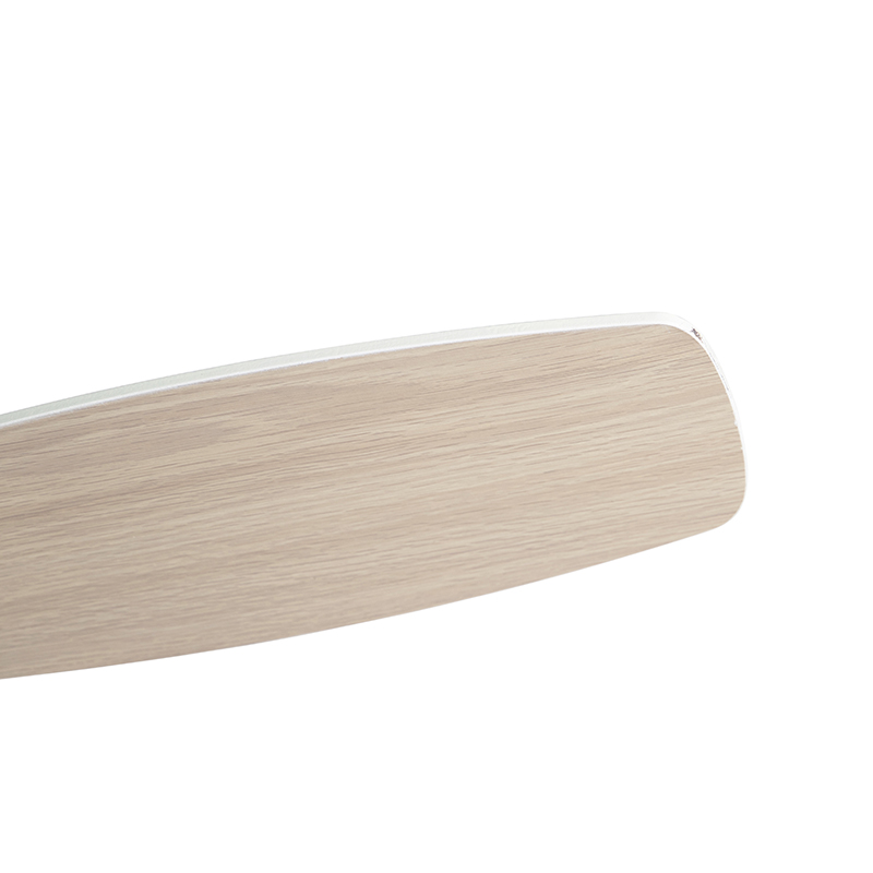 Deckenventilator weiß mit Holzaufdruck 96cm mit Fernbedienung - Rotar