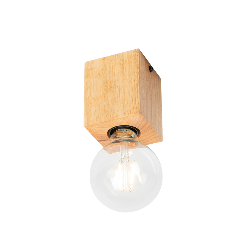 Vidiecke bodové drevo prírodné - blok