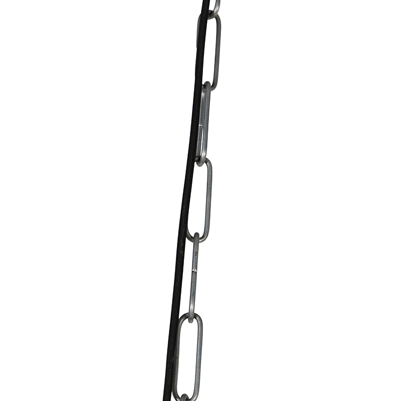 Industrielle Hängelampe grau 50 cm - Samia Sabo